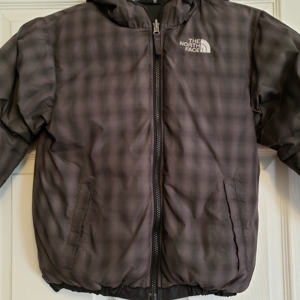 Boys North Face Reversible Winter Jacket